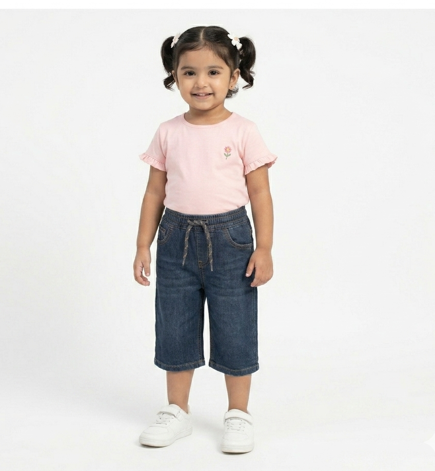 Kids Denim Shorts - Image 2