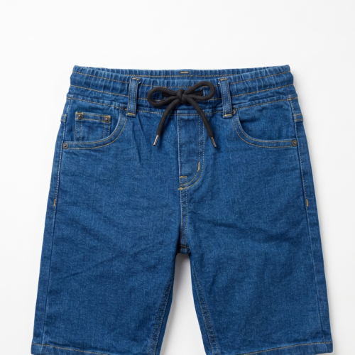 Blue Denim Shorts