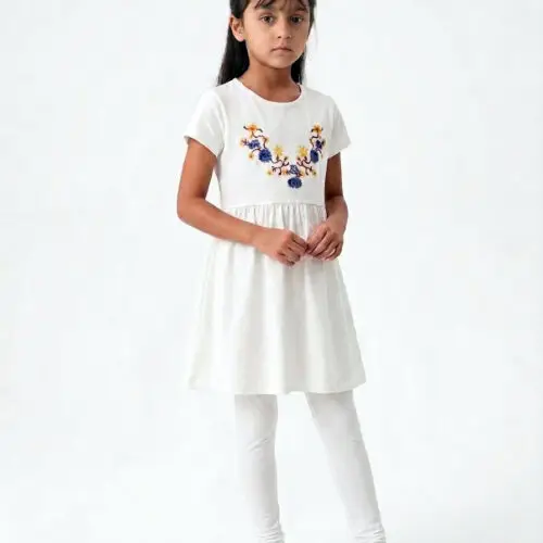 White Girl Frock