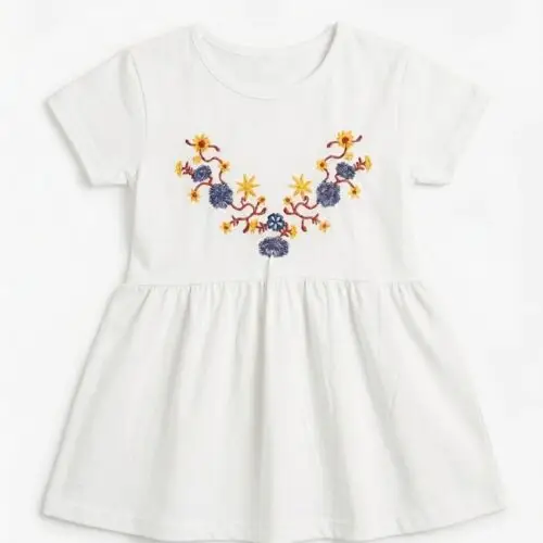 White Girl Frock