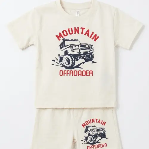 White Jersey Tracksuit for Kids