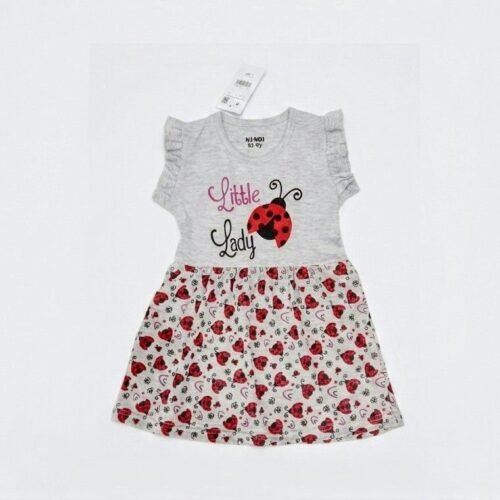 White Little Lady Girl Frock