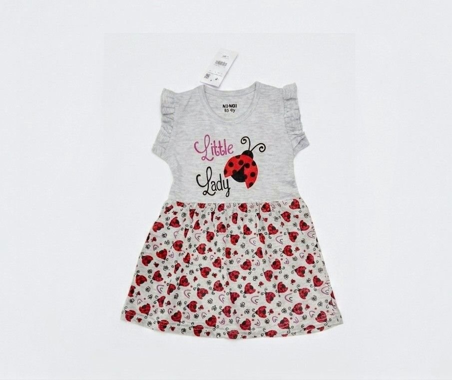 White Little Lady Girl Frock