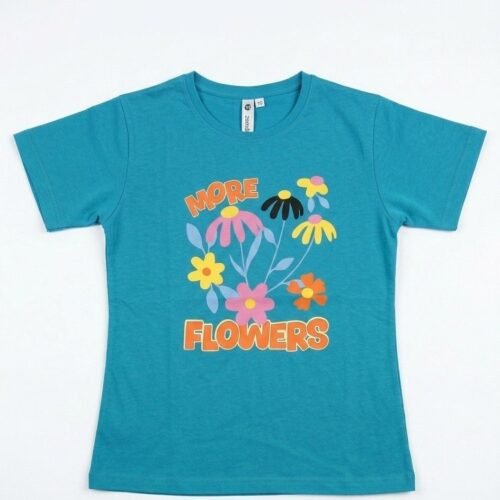 Dark Ice Blue Kids T-Shirt