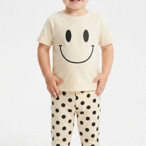 Kids Baba White Night Suit
